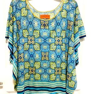 Clover Canyon Multicolor Geometric Women's Top